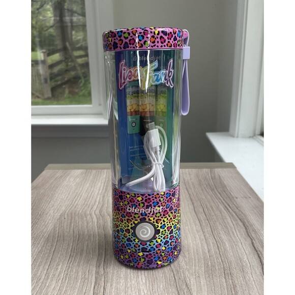 Rare 2022 Lisa Frank Rainbow Leopard Blend Jet 2 Portable New Without Box - Picture 1 of 12